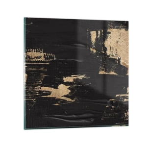 Quadro em vidro - Rastro de toque - 40x40 cm