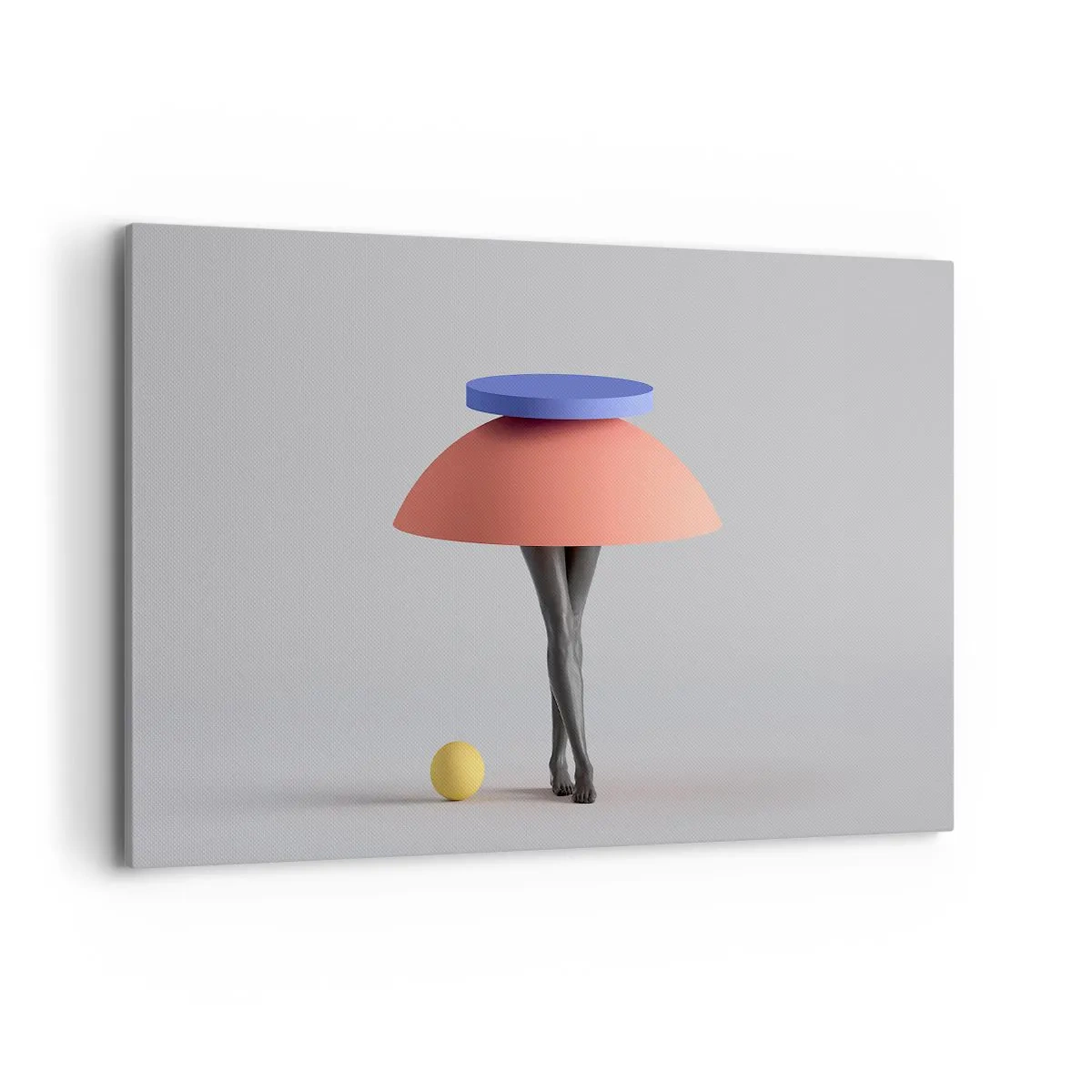 Quadro em tela - Composição surrealista - 120x80 cm