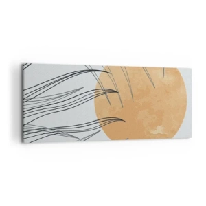 Quadro em tela - Sempre em direção ao sol - 120x50 cm