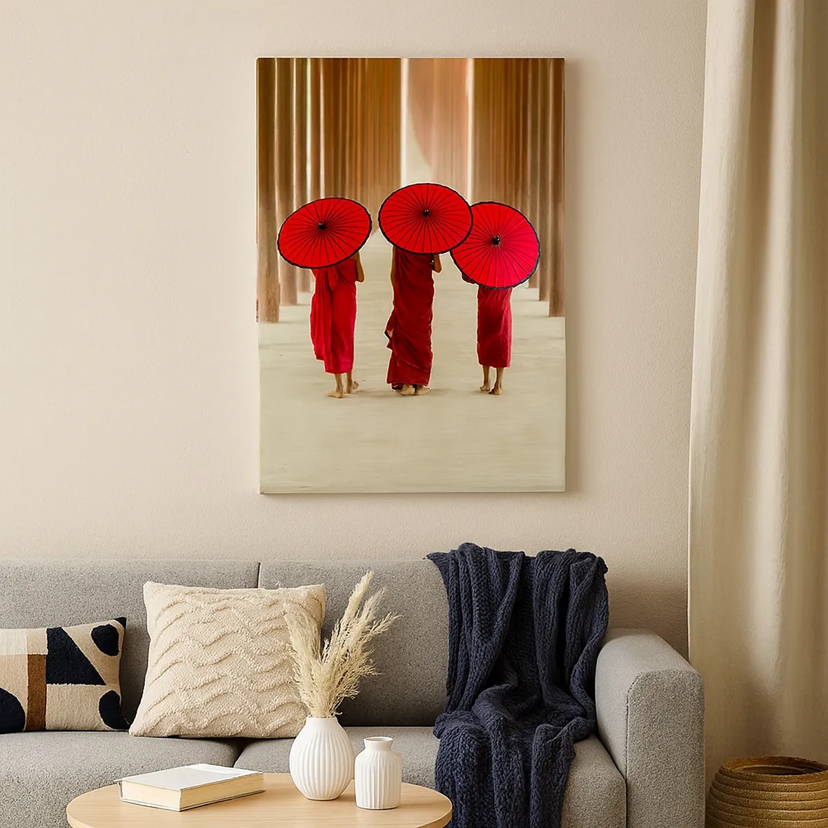 Quadro em tela - A caminho da Terra Pura - 50x70 cm