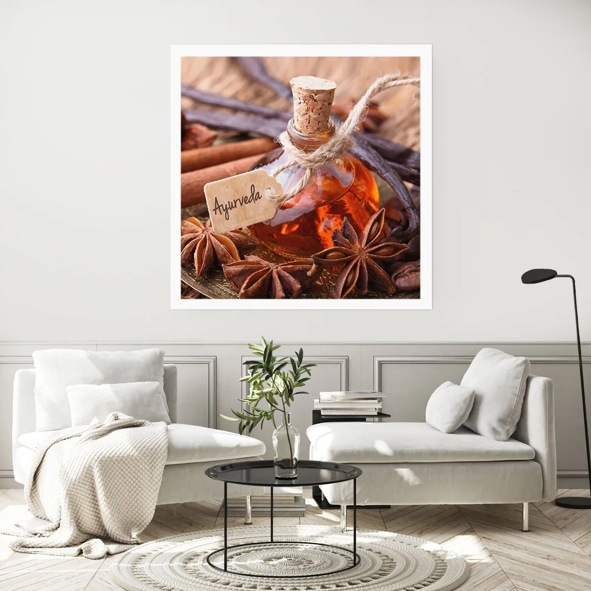 Pôster - Rumo à unidade do corpo e do espírito - 40x40 cm