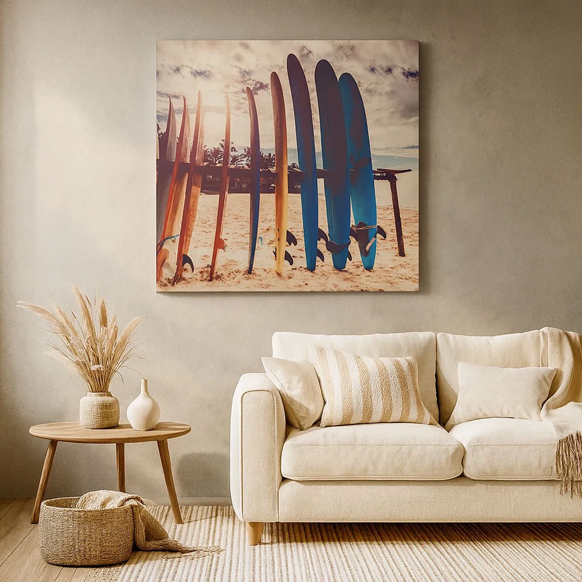 Quadro em tela - Boa noite, até amanhã - 30x30 cm