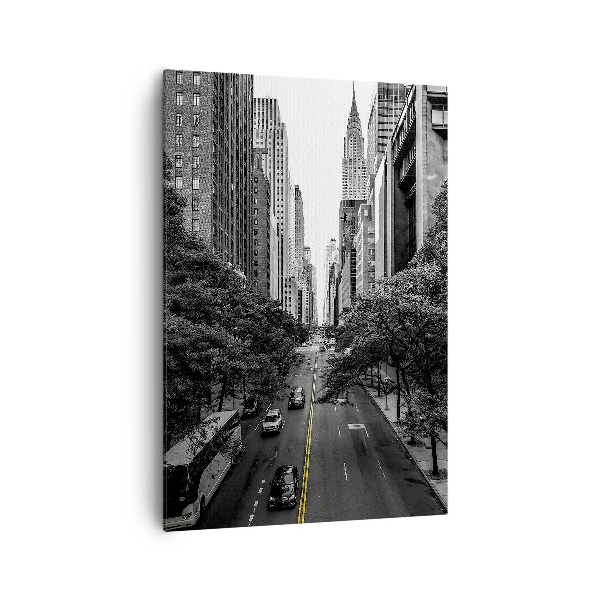 Quadro em tela - Manhã em Nova Iorque - 70x100 cm