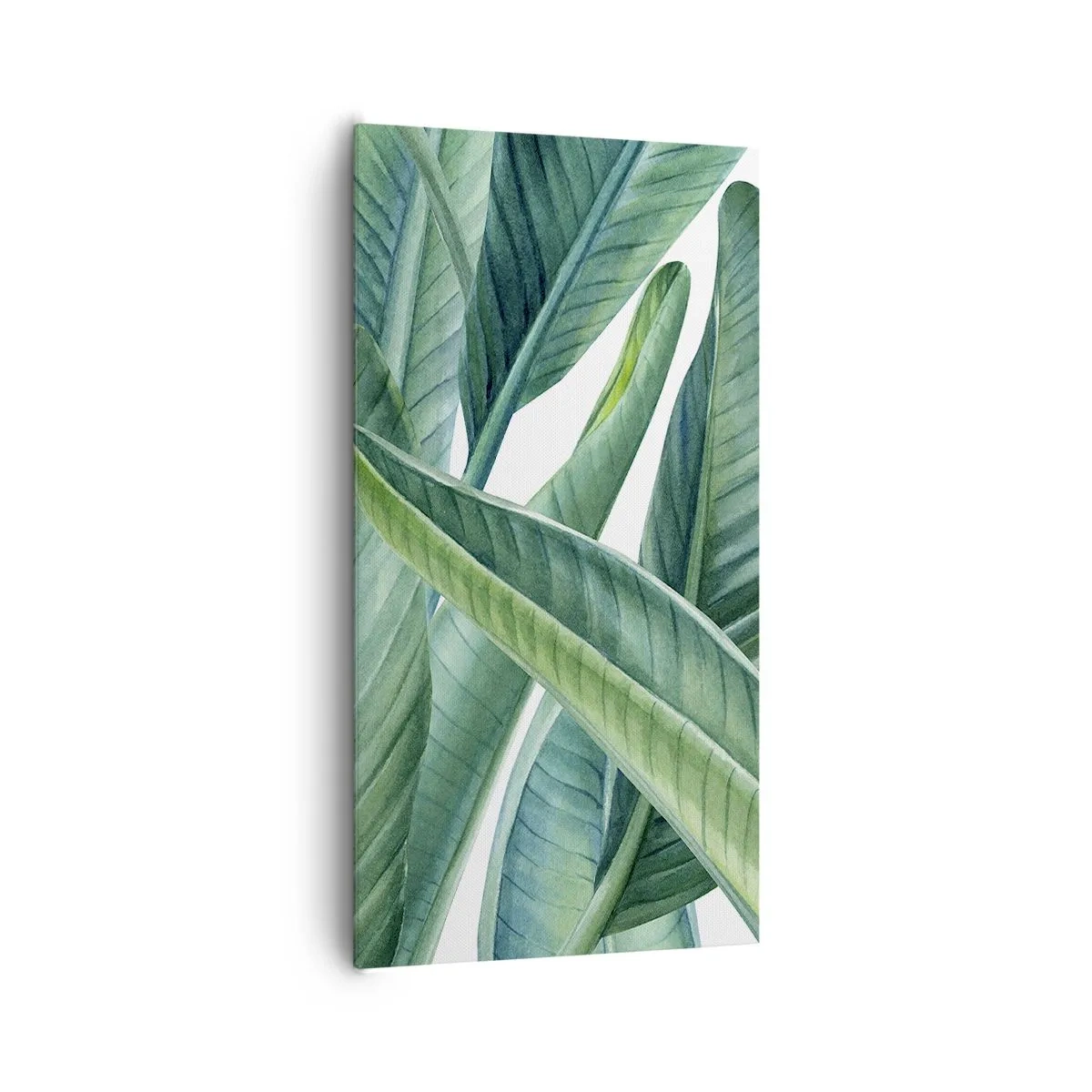 Quadro em tela - O próprio verde - 65x120 cm