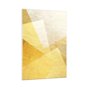 Quadro em vidro - Clima geométrico - 50x70 cm