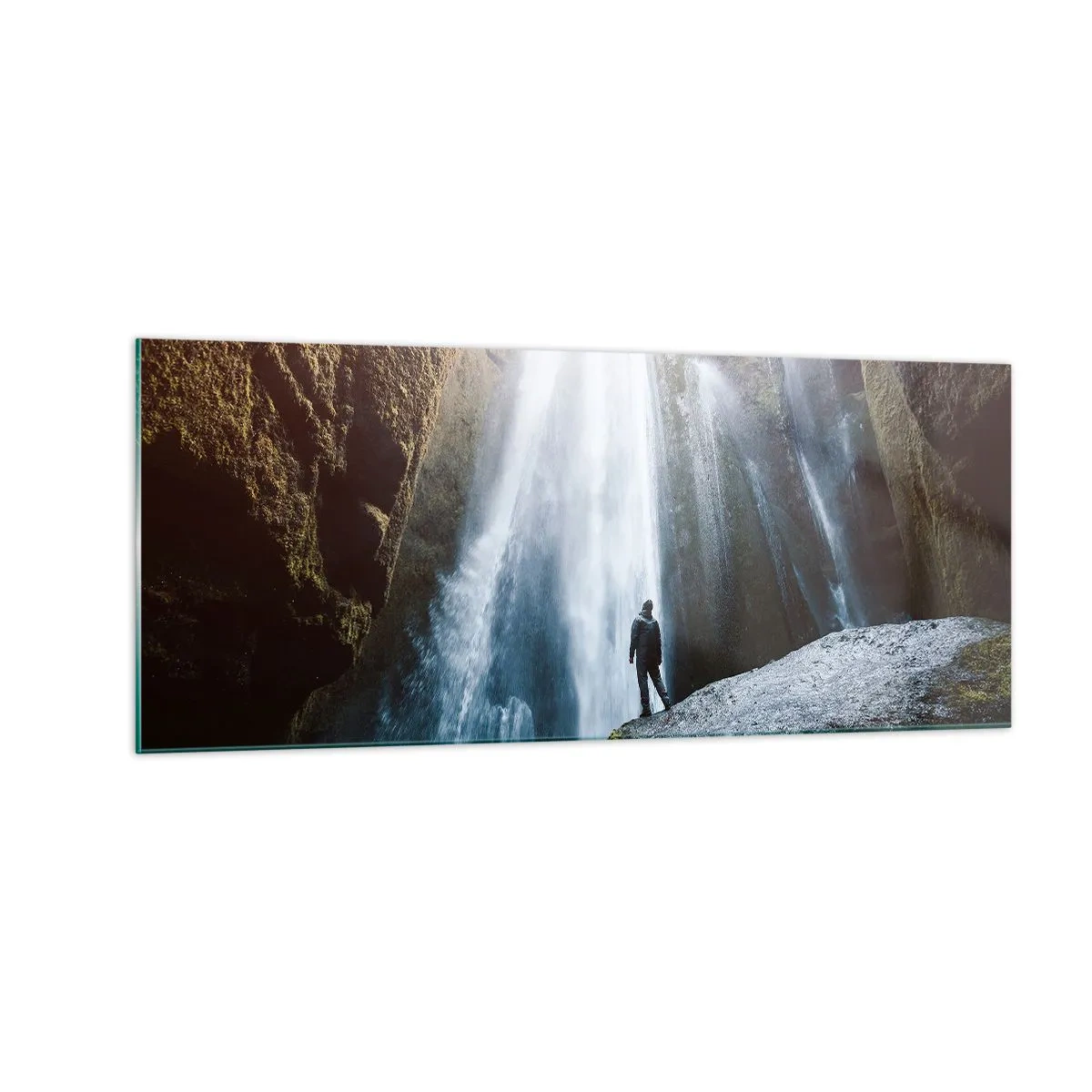 Quadro em vidro - Restabelecimento das proporções - 100x40 cm