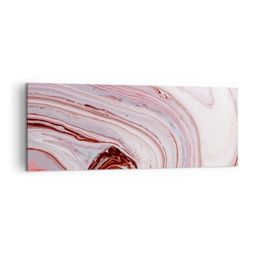Quadro em tela - Em frente, depois à direita para baixo - 140x50 cm