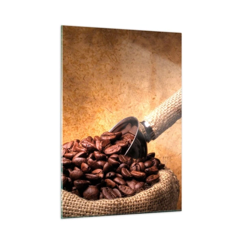 Quadro em vidro - Na fonte do sabor - 50x70 cm