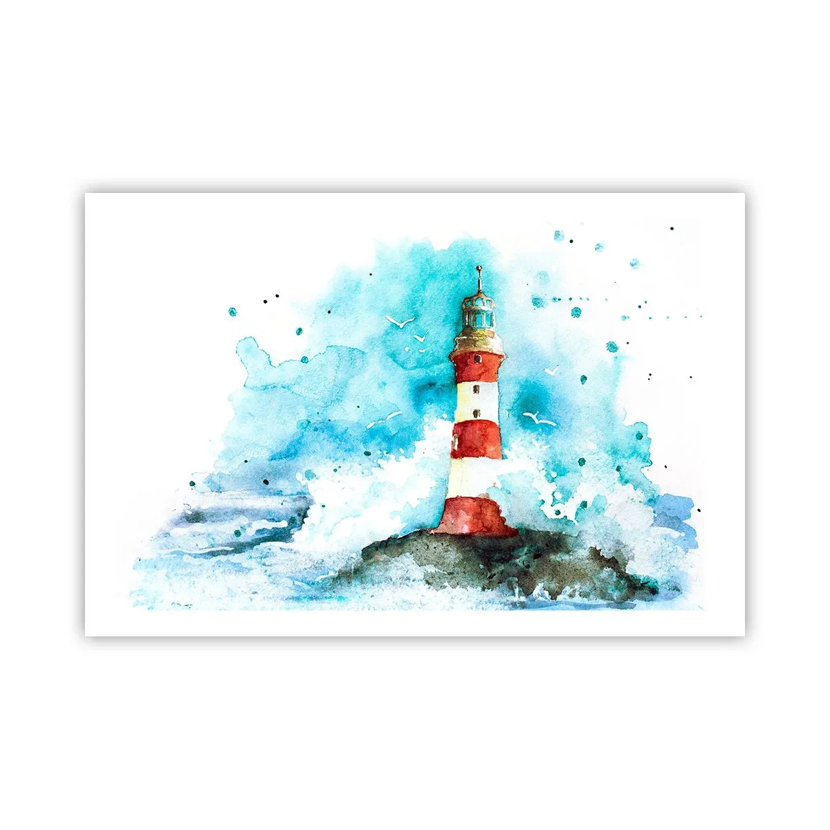 Pôster - Unidade dos elementos da natureza - 91x61 cm