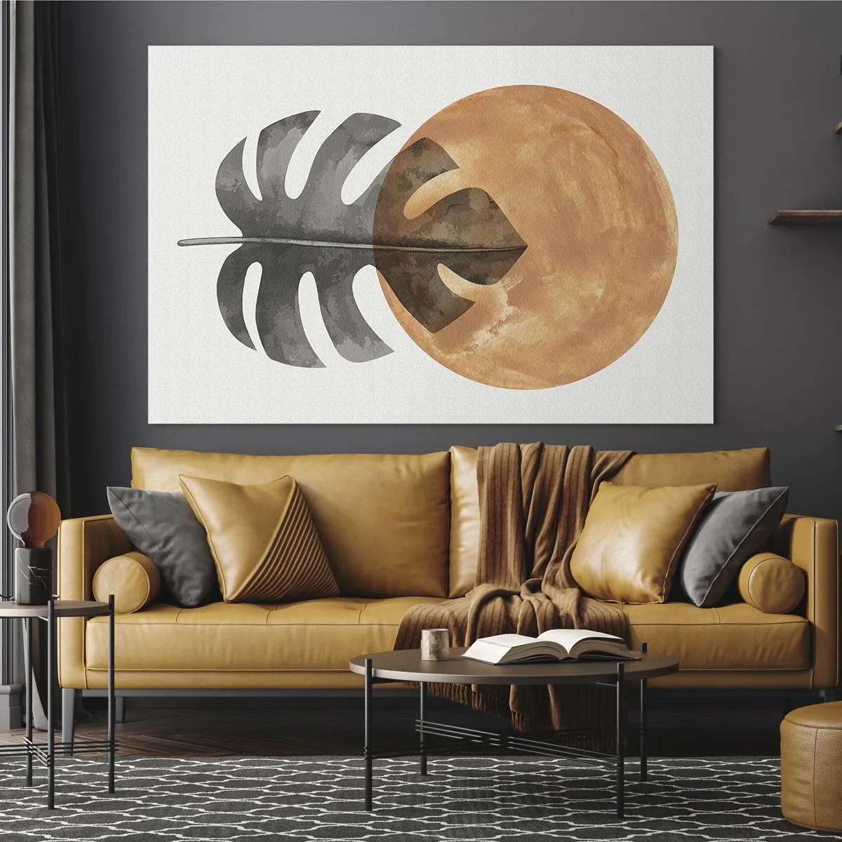 Quadro em vidro - Sempre o sol - 120x80 cm