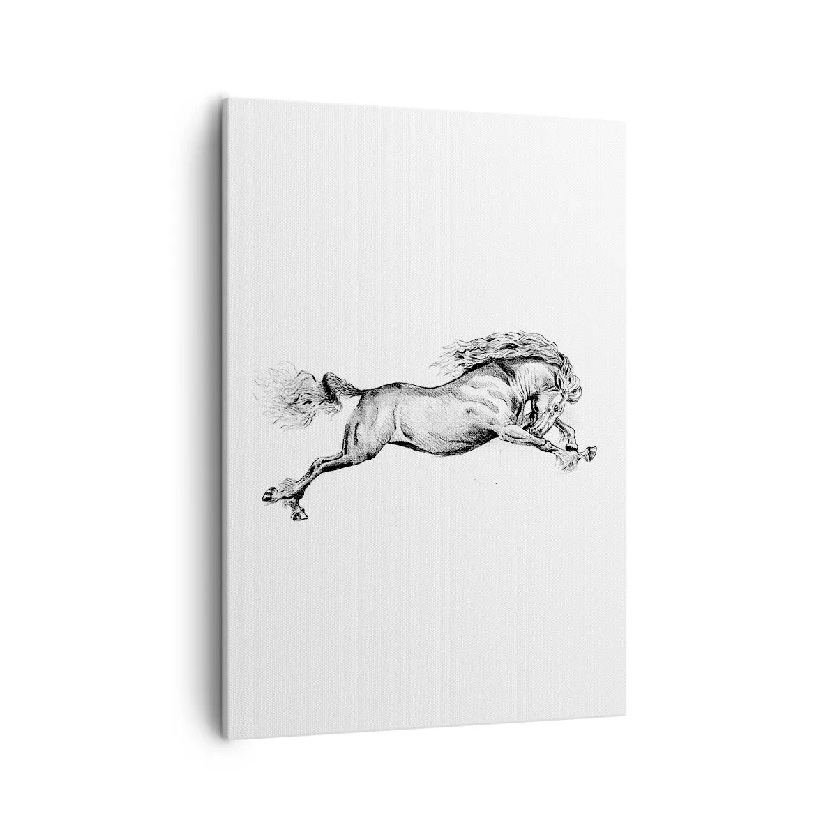 Quadro em tela - Parado a galope - 50x70 cm