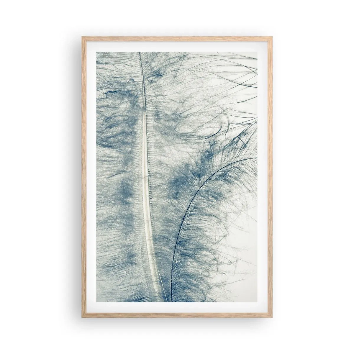 Pôster com moldura de carvalho claro - O sussurro da natureza - 61x91 cm