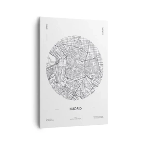 Quadro em tela - Anatomia de Madri - 70x100 cm