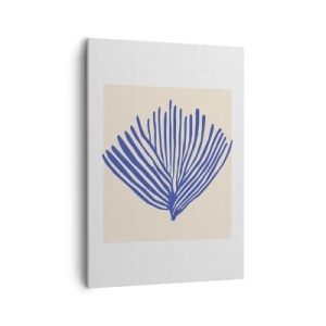 Quadro em tela - Ventilador azul - 50x70 cm