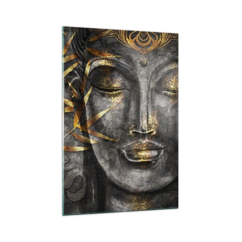 Quadro em vidro - Sinta a paz - 70x100 cm