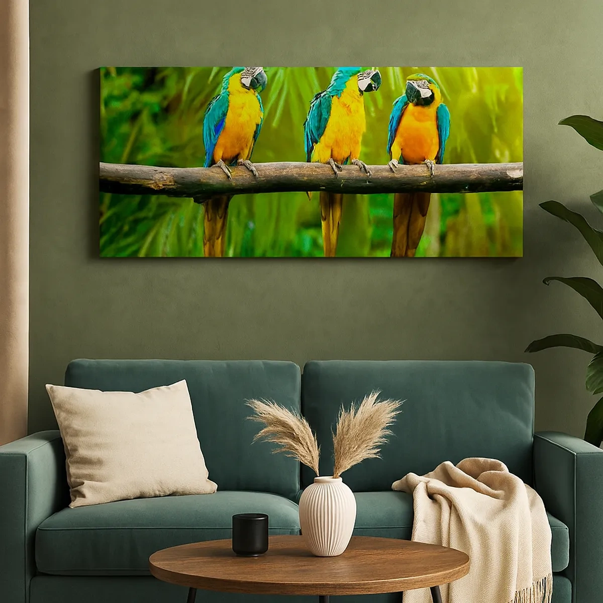 Quadro em tela - E ouviste dizer que ela...? - 30x30 cm