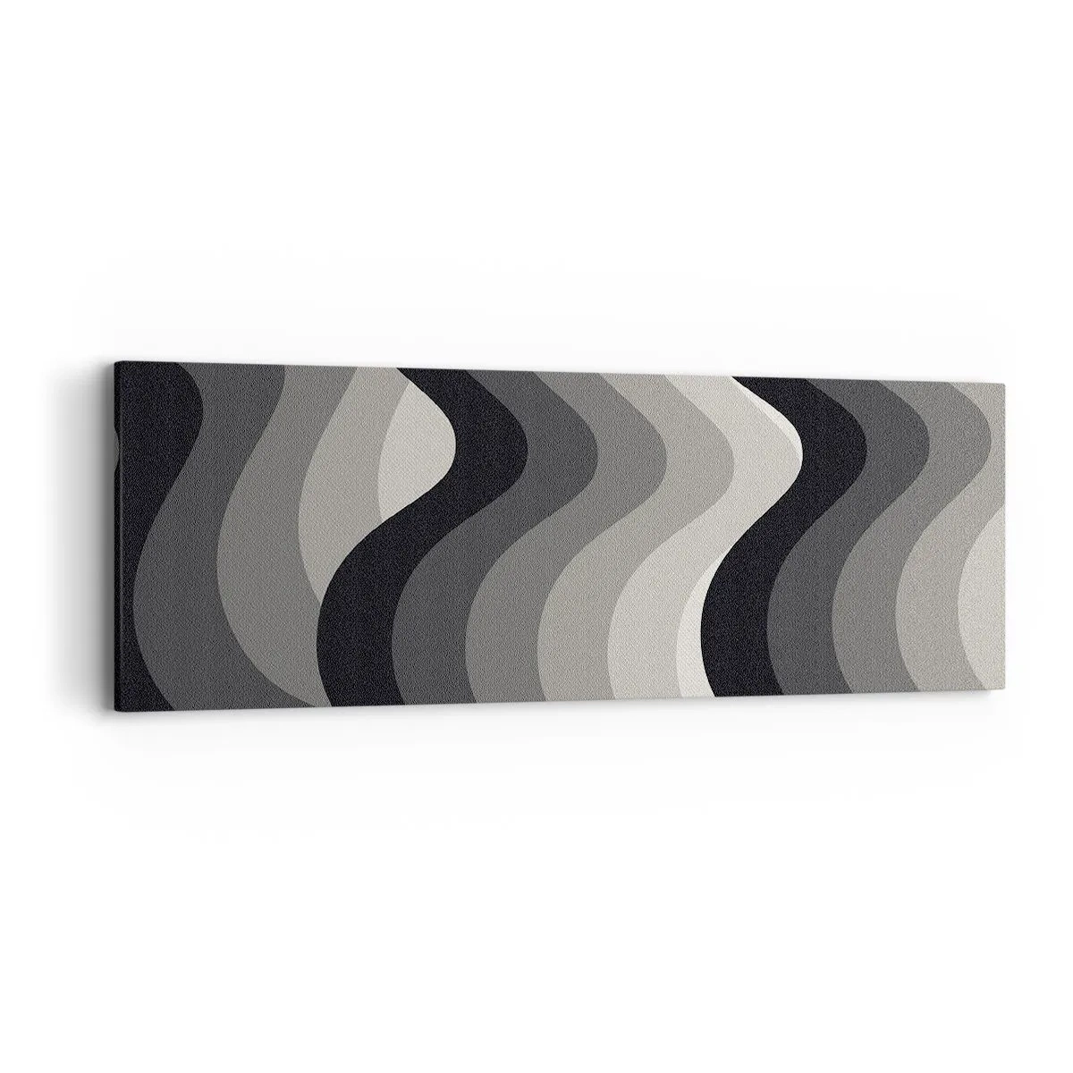 Quadro em tela - Onda após onda - 90x30 cm