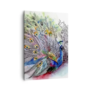 Quadro em tela - Contra o cinza com orgulho - 50x70 cm