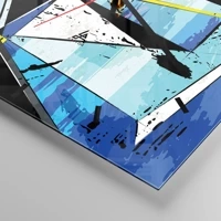 Mostrador com traços