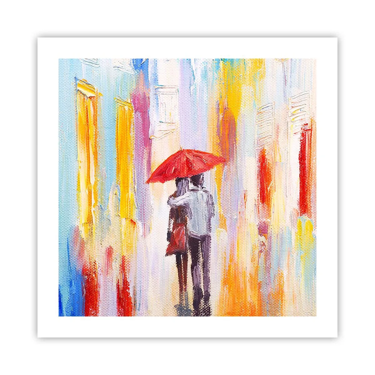 Pôster - Que continue a chover - 50x50 cm