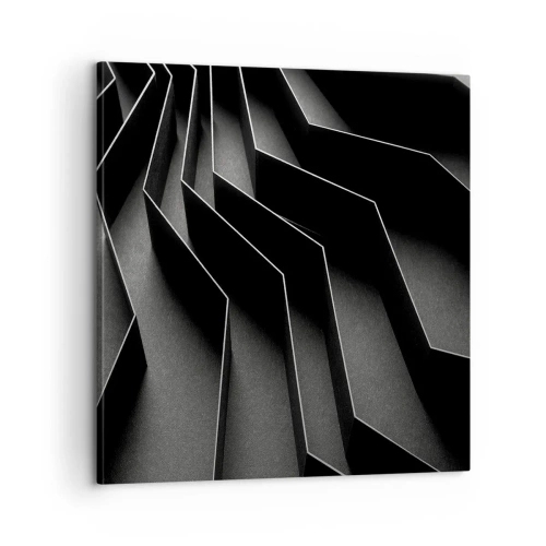 Quadro em tela - Ordem espacial - 60x60 cm