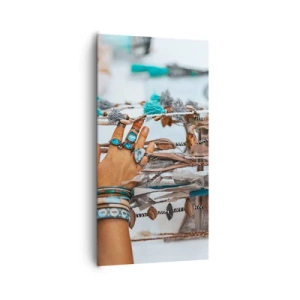 Quadro em tela - Tesouros locais - 65x120 cm