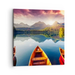 Quadro em tela - Nada contra a natureza - 70x70 cm