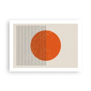 Pôster - Sempre sol - 70x50 cm