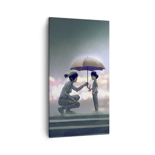 Quadro em tela - Está tudo bem agora - 45x80 cm