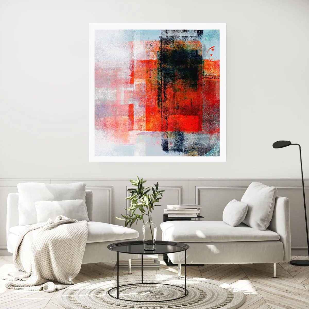 Pôster - A composição brilha - 30x30 cm