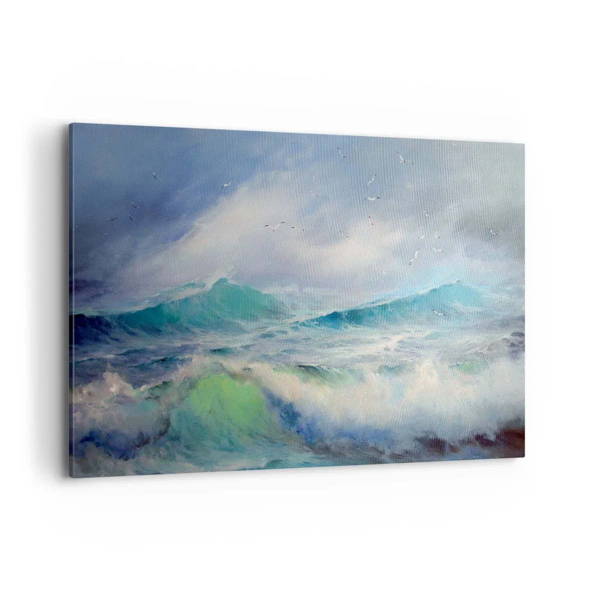 Quadro em tela - O vento uivava triunfalmente… - 100x70 cm