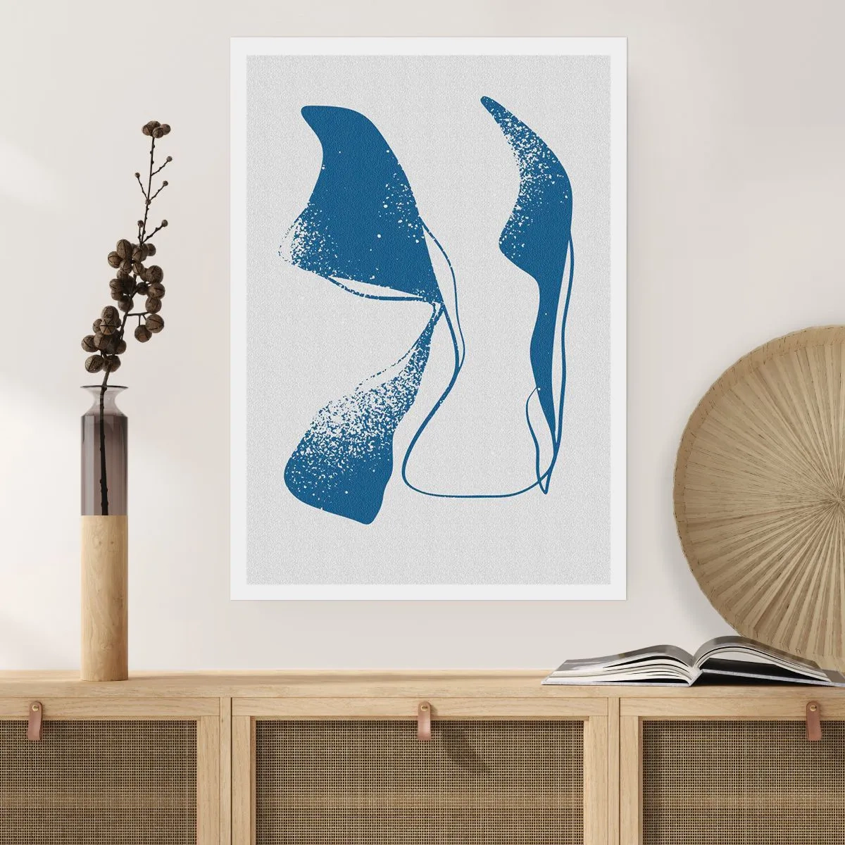 Pôster - Abstração alada - 40x50 cm