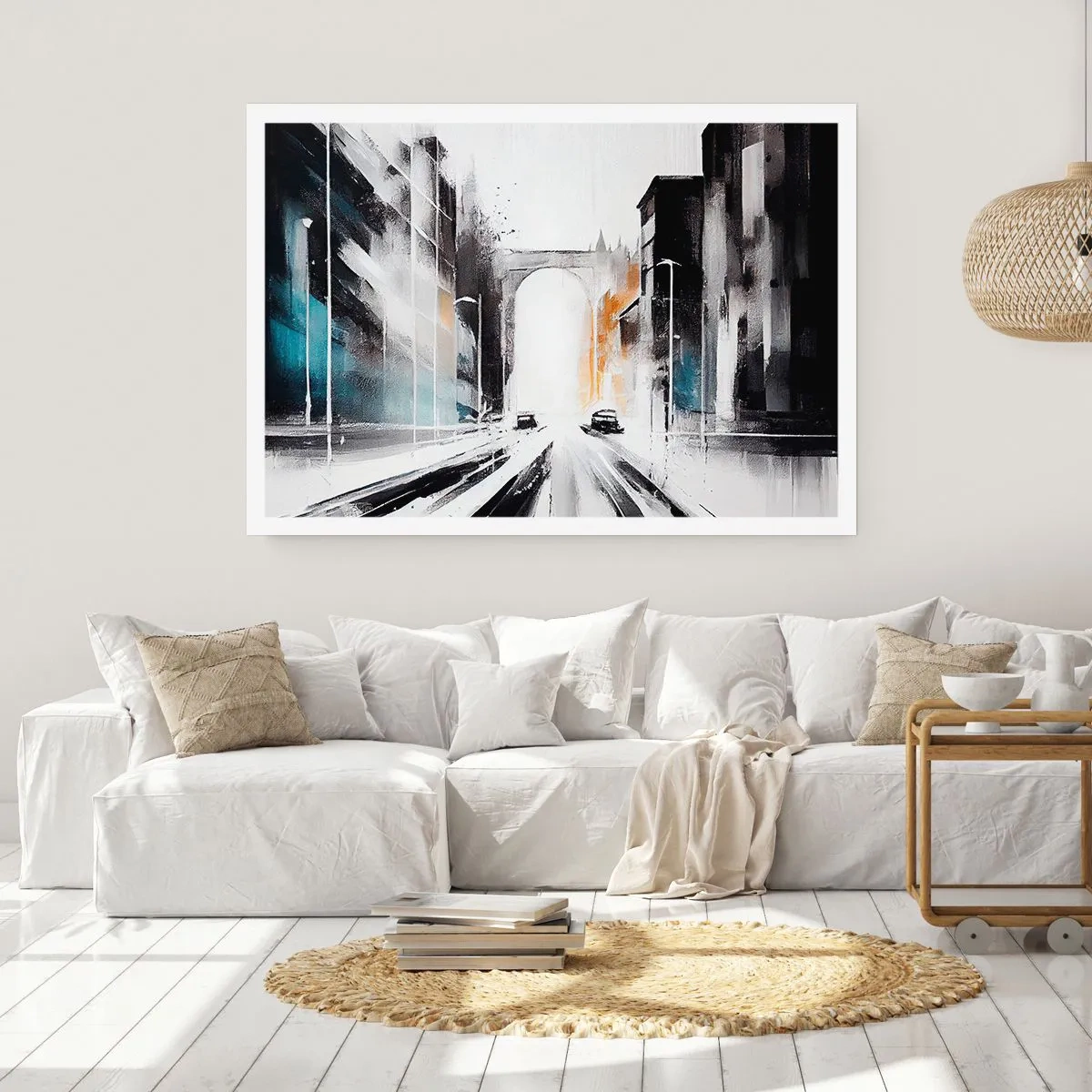 Pôster - Estudo da cidade: arquitetura e movimento - 91x61 cm