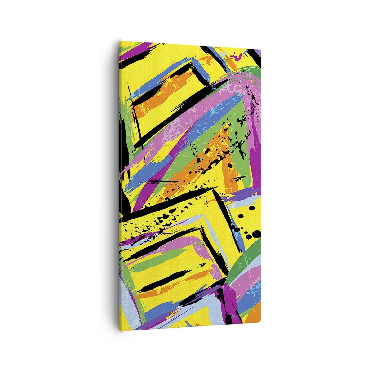 Quadro em tela - Grito de alegria - 55x100 cm