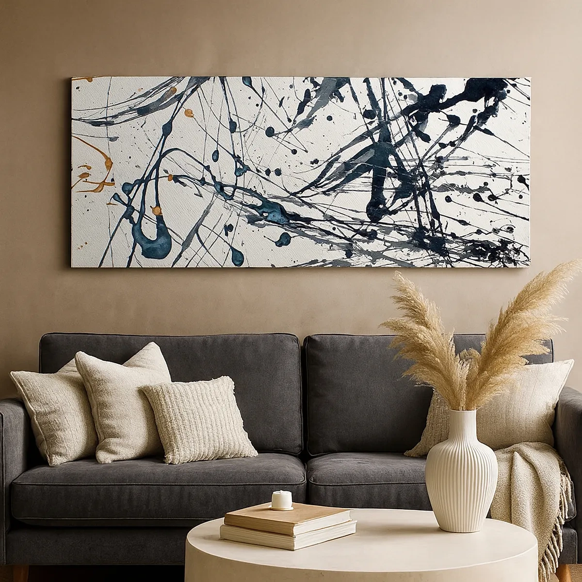 Quadro em tela - Com ou sem sentido? - 30x30 cm