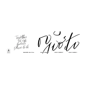 Amostra de papel de parede autocolante Deluxe Sticker - Também sente isso? - Tipografia, Afirmação, Máxima - 100x30 cm