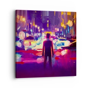 Quadro em tela - Imerso na luz - 30x30 cm