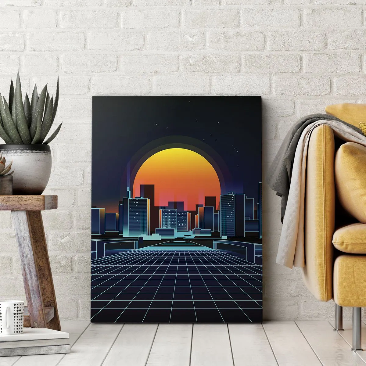 Quadro em tela - Ainda quer ir para o mundo real? - 50x70 cm