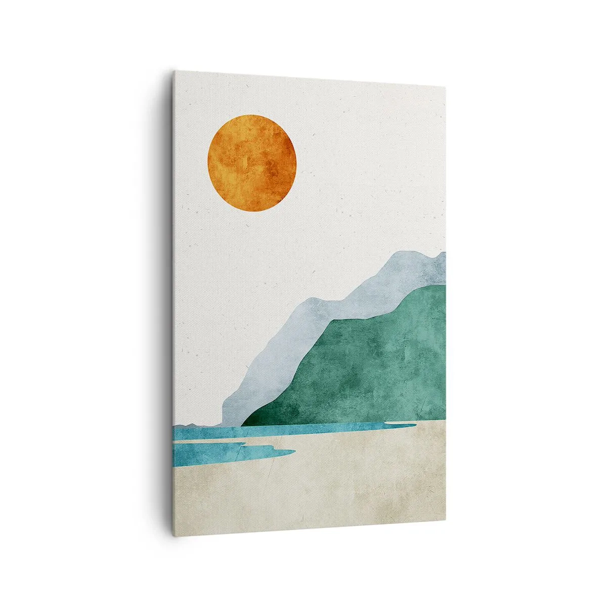 Quadro em tela - Paisagem como deveria ser - 80x120 cm