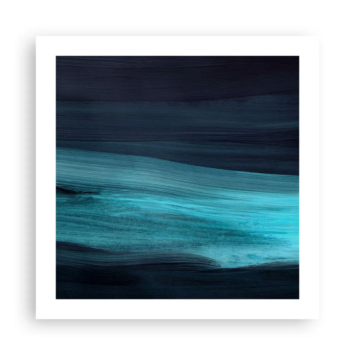 Pôster - Vá com o fluxo - 50x50 cm