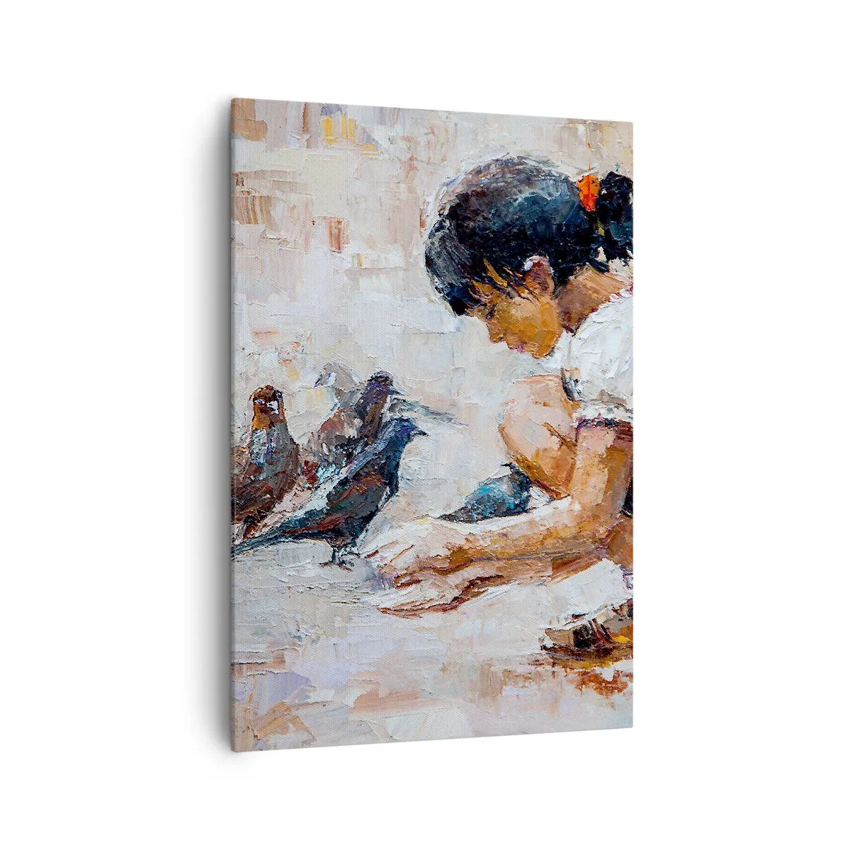 Quadro em tela - Pequenos e queridos - 70x100 cm