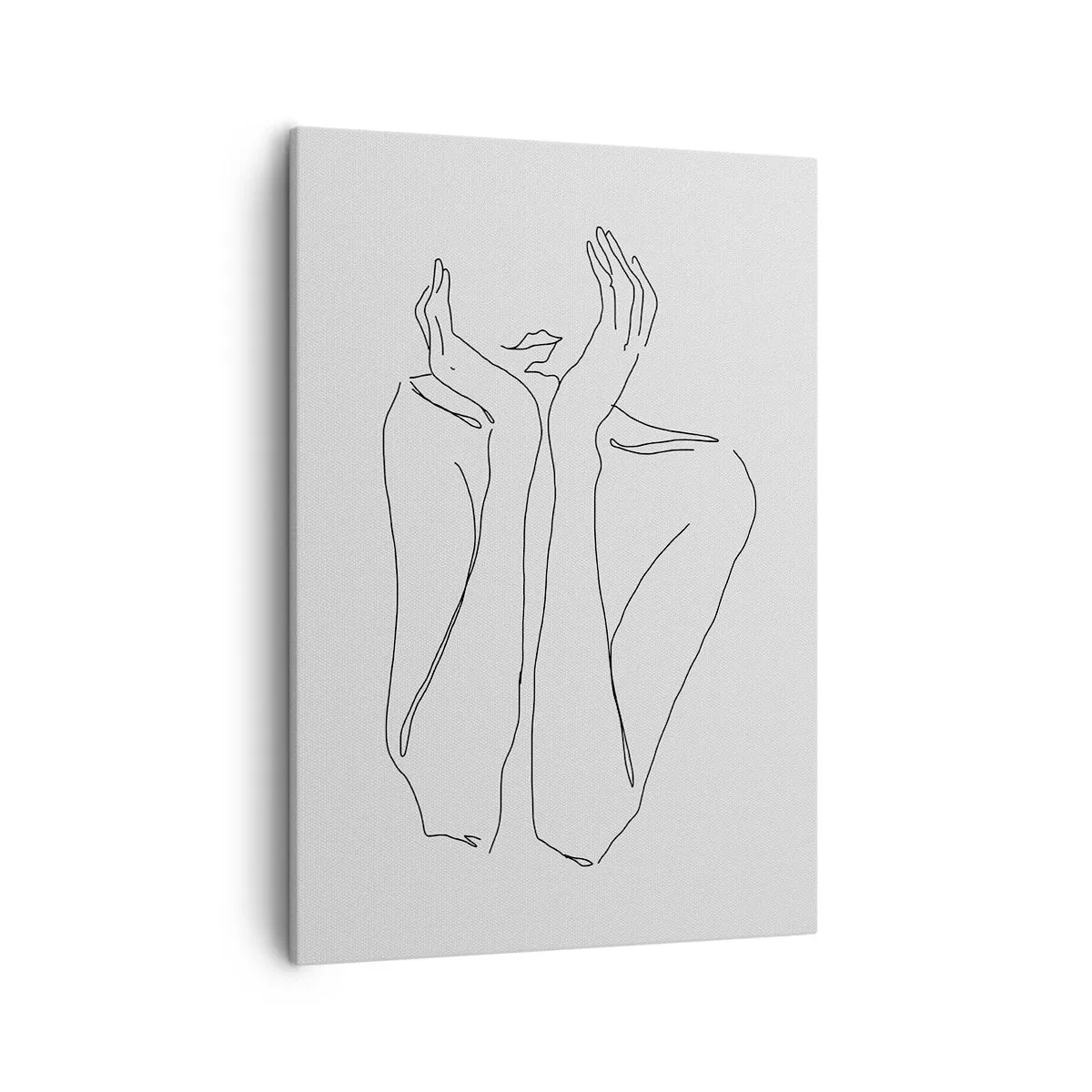 Quadro em tela - Com o que sonham as meninas  - 50x70 cm