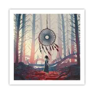 Pôster - O ritual secreto da felicidade - 60x60 cm