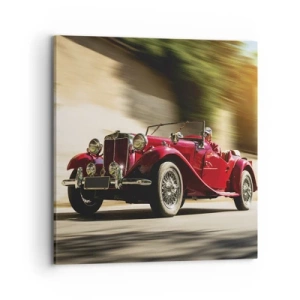 Quadro em tela - Mais bonita que a Vitória de Samotrácia - 70x70 cm