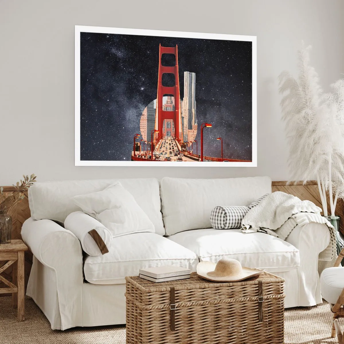 Pôster - Sempre no centro - 70x50 cm