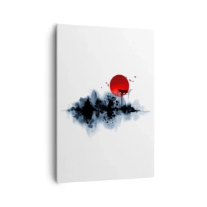 Quadro em tela - Vista japonesa - 70x100 cm