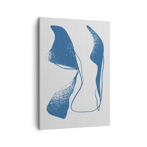 Quadro em tela - Abstração alada - 50x70 cm