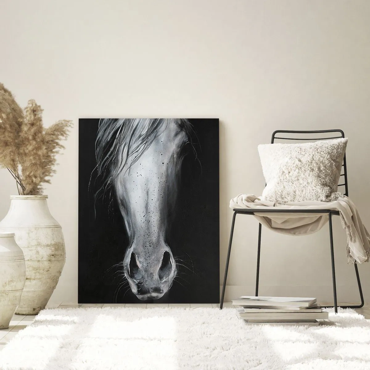 Quadro em vidro - Olhar sedutor - 50x70 cm