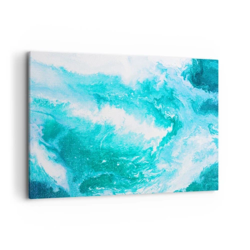 Quadro em tela - No núcleo da água - 120x80 cm