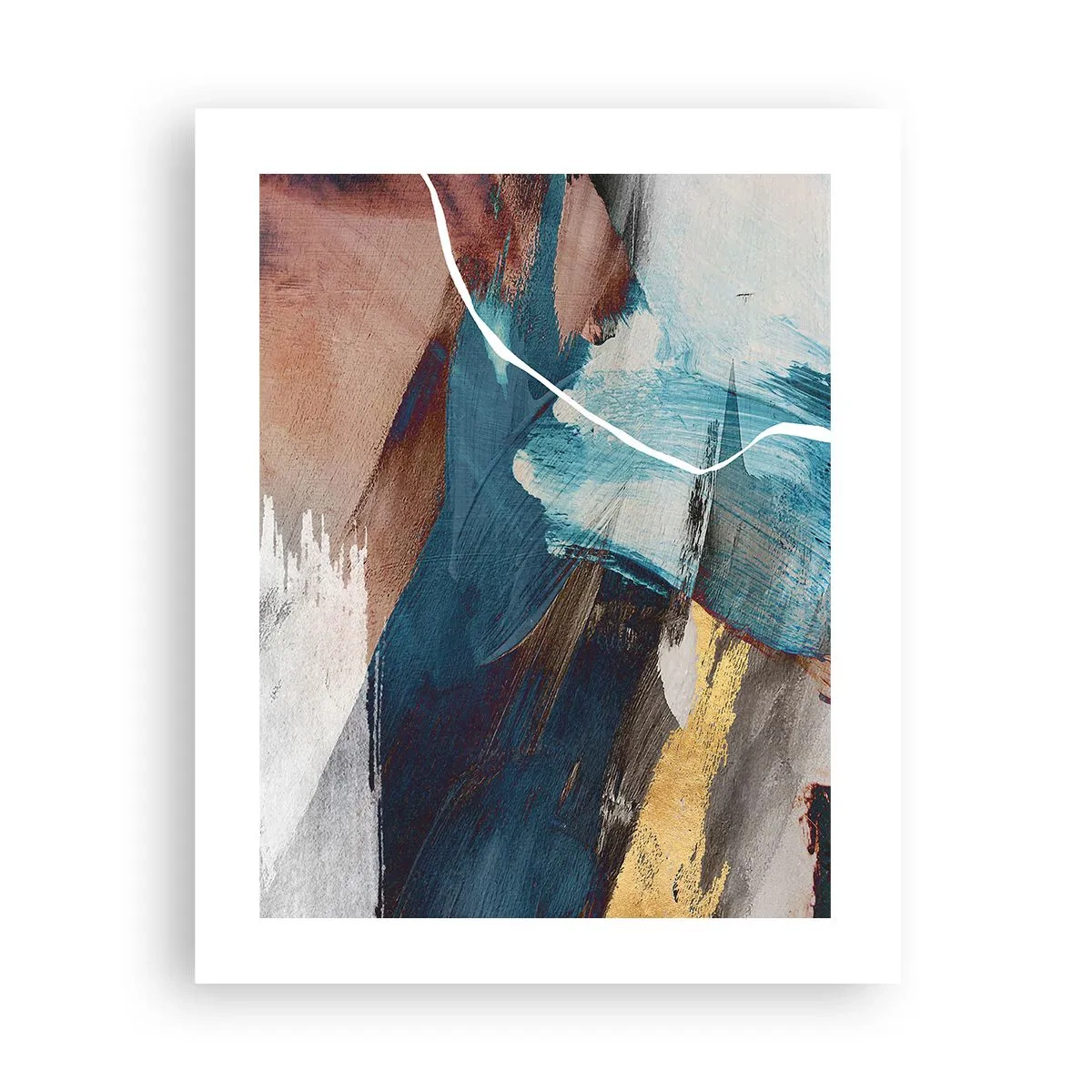 Pôster - Com elegância e energia - 40x50 cm